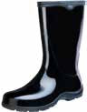 Sloggers Women's Rain & Garden Boot Navy Flower Design (Solid Black)
