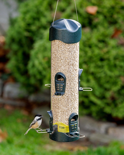 Brome Mega600™ Tube Bird Feeder (2.36 qt / 4 lb - 6 Perches)