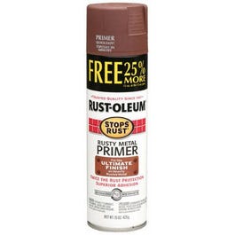 Stops Rust Rusty Metal Primer Spray, Flat, 16-oz. Bonus