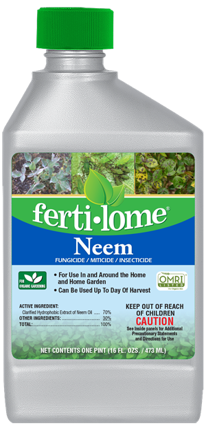 Ferti-lome Neem Fungicide Miticide and Insecticide ORMI Listed (16 oz)