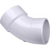 Genova Products PVC DWV Fittings 45° Street Elbow