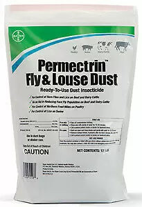 Bayer Animal Health  Permectrin Fly & Louse Dust (2 Pounds)