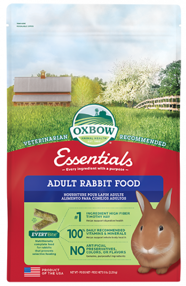 Oxbow Essentials - Adult Rabbit Food (5 lbs)