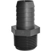 Green Leaf Straight Pipe to Hose Adapter 1/4″ Male NPT x 3/8″ Hose Barb (1/4″ x 1/4″)