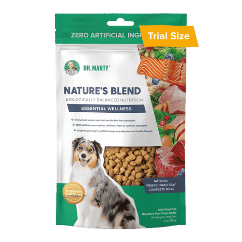 Dr. Marty Nature’s Blend Essential Wellness Premium Freeze-Dried Raw Dog Food (80 oz)