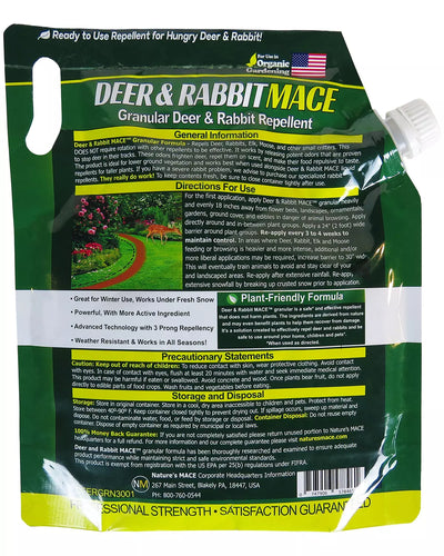 Nature's Mace Deer & Rabbit Mace Granular Bag (2500 Sq.ft.)