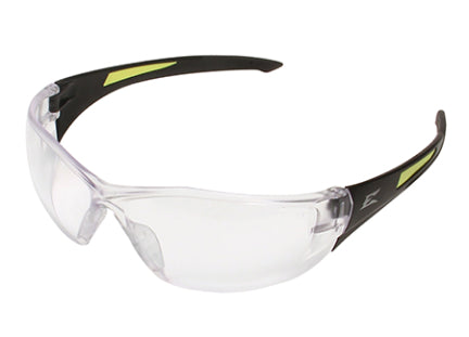 SAFETY GLASSSES BLACK/CLEAR