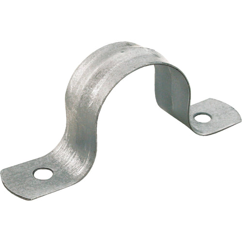 Jones Stephens 3/4 In. Galvanized Steel Pipe Strap (50-Pack)