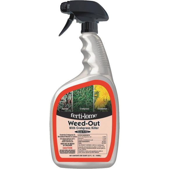 Fertilome Weed-Out 32 Oz. Ready To Use Trigger Spray Crabgrass & Weed Killer