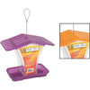 Stokes Select Belle Fleur Plastic Hopper Bird Feeder