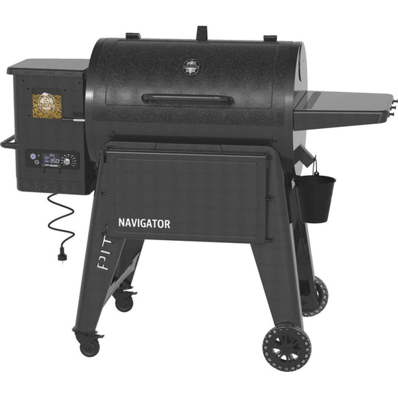 Pit Boss Navigator 850 Black 40,000-BTU 879 Sq. In. Wood Pellet Grill