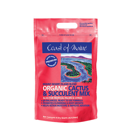 Mount Desert Island Blend Organic Cactus & Succulent Mix