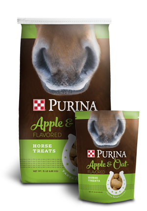 Purina® Horse Treats Apple and Oat-Flavored