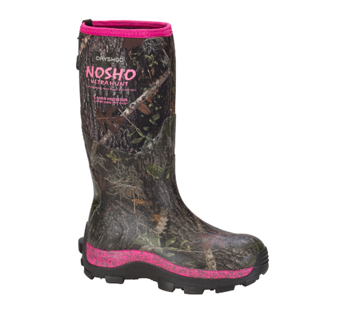 Dryshod Inc NOSHO Ultra Hunt Women's Cold-Conditions Hunting Boot Pink (Women's 7)