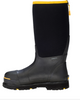 Dryshod Inc Steele-Toe Protective Work Boot (Black/Yellow Size 10)