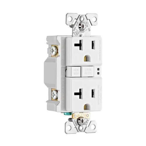 Eaton GFCI Receptacle TRGF20W 20A (20A, White)