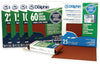 Linzer Blue Dolphin Aluminum Oxide Sandpaper 9 in. x 11 in., 100 Grit, 5 Pack
