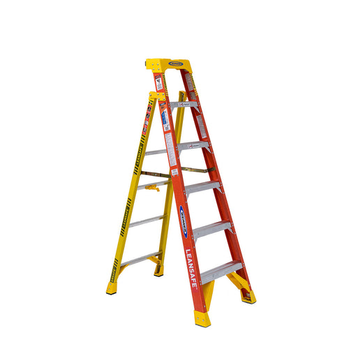 Werner 6ft Type IA Fiberglass Leaning Ladder L6206