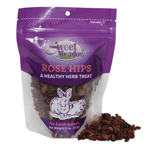 Sweet Meadow Farm Rose Hips Healthy Herb Small Animal Treat