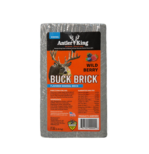 Antler King Wild Berry Flavored Buck Brick