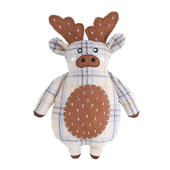 Zippy Paws ecoZippy Cotton Cuddler Moose Dog Toy