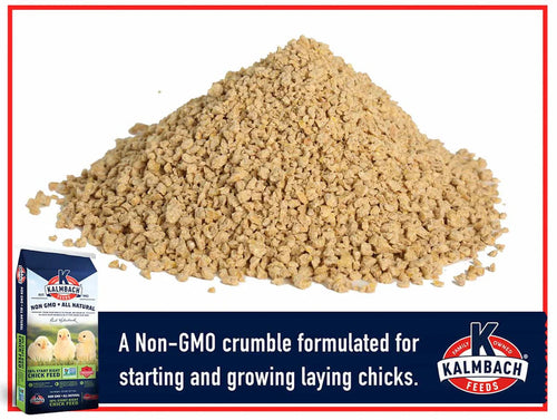 Kalmbach 18% Start Right® Chick Feed (Non-GMO)