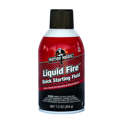 Motor Medic® Liquid Fire™ Quick Starting Fluid
