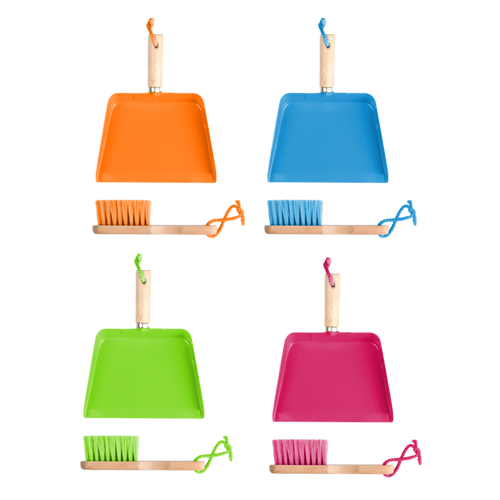 Esschert Design Children's dustpan and brush set
