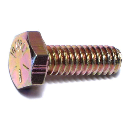 Monster Fastener Zinc Plated Grade 8 Steel Coarse Thread Hex Cap Screws