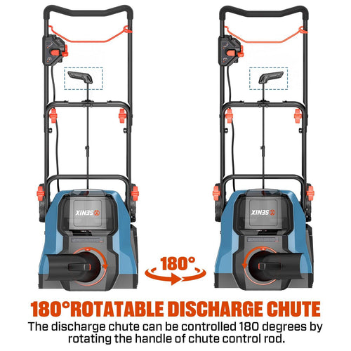 Senix 2X2 40V 18 Cordless Snow Blower (Kit)