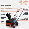 Senix 2X2 40V 18 Cordless Snow Blower (Kit)
