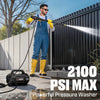 Senix 1700 PSI, 1.2 GPM 13 Amp Electric Pressure Washer