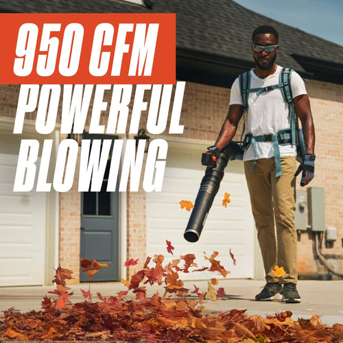 Senix X6 60V 950 CFM Cordless Backpack Blower