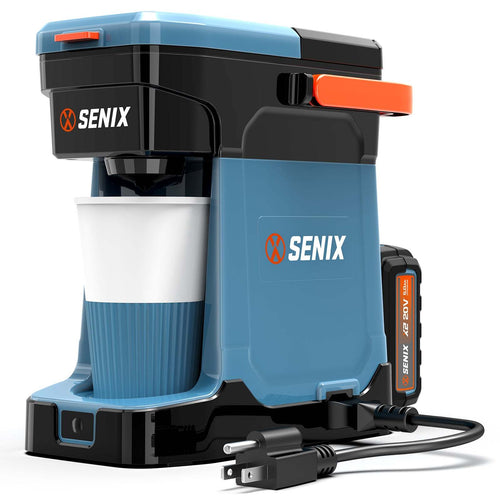 Senix X2 20V and 120V Portable Hybrid Coffee Maker (Kit)