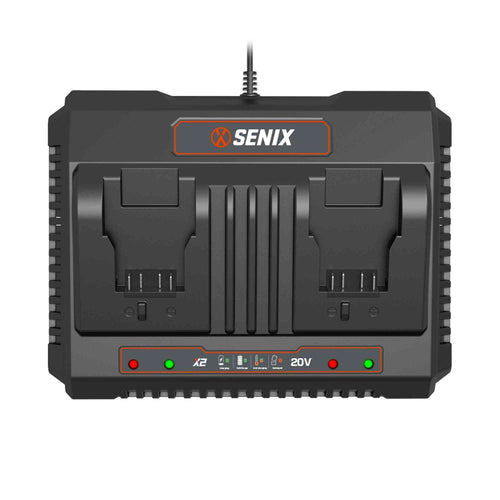 Senix 	X2 20V 6 Amp Dual Port Charger