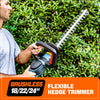 Senix 	X2 20V 18 Cordless Hedge Trimmer (Kit)