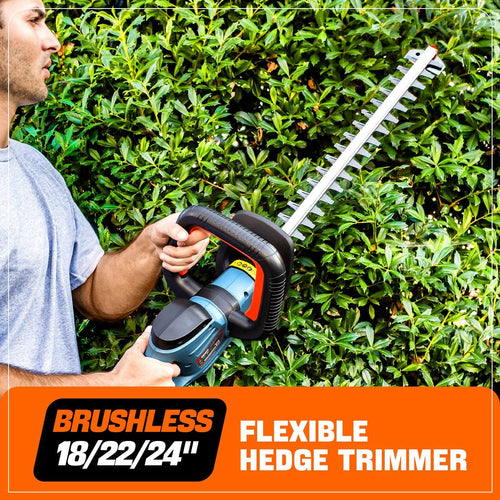 Senix 	X2 20V 18 Cordless Hedge Trimmer (Kit)
