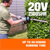 Senix 	X2 20V 18 Cordless Hedge Trimmer (Kit)