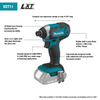 Makita 18V LXT® Lithium‑Ion Cordless Impact Driver Tool Only
