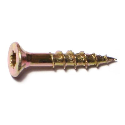 Monster Fastener Zinc Plated Steel Star Drive Interior Nibs Bugle Head Wood Screws