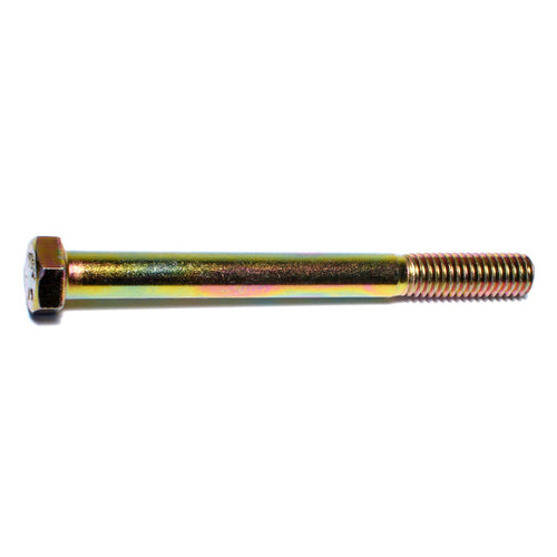 Monster Fastener Zinc Plated Grade 8 Steel Coarse Thread Hex Cap Screws