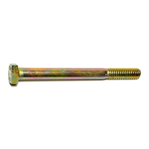 Monster Fastener Zinc Plated Grade 8 Steel Coarse Thread Hex Cap Screws