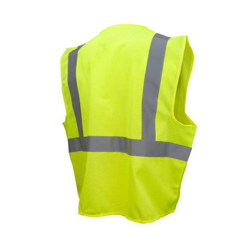 Radians SV2Z Economy Type R Class 2 Mesh Safety Vest with Zipper