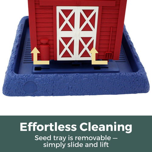 North States Village Collection Americana Barn Birdfeeder