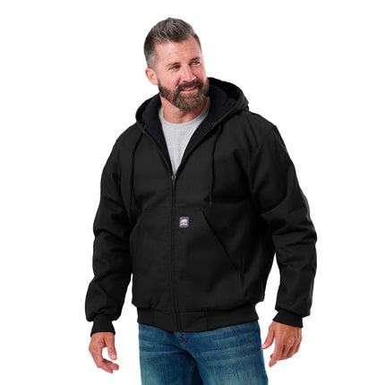 Berne Apparel Heritage Duck Hooded Active Work Jacket