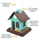 North States Village Collection Early Bird Cafe Birdfeeder