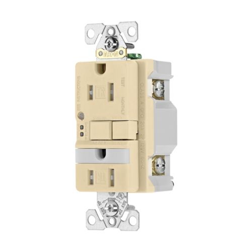 Eaton GFCI Receptacle TRSGFNL15V