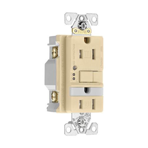Eaton GFCI Receptacle TRSGFNL15V