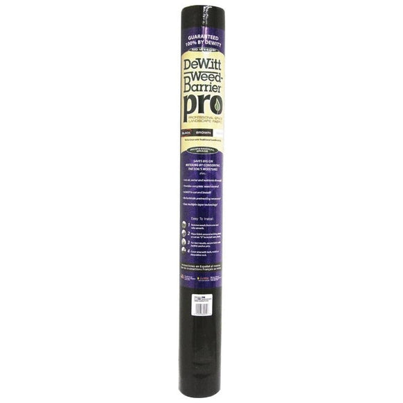 PRO WEED BARRIER (3X100 FOOT, BLACK)