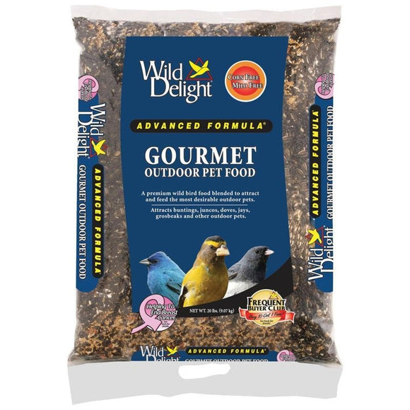 WILD DELIGHT GOURMET OUTDOOR PET FOOD (20 lb)